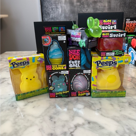 Nee Doh Bunny bundle all included